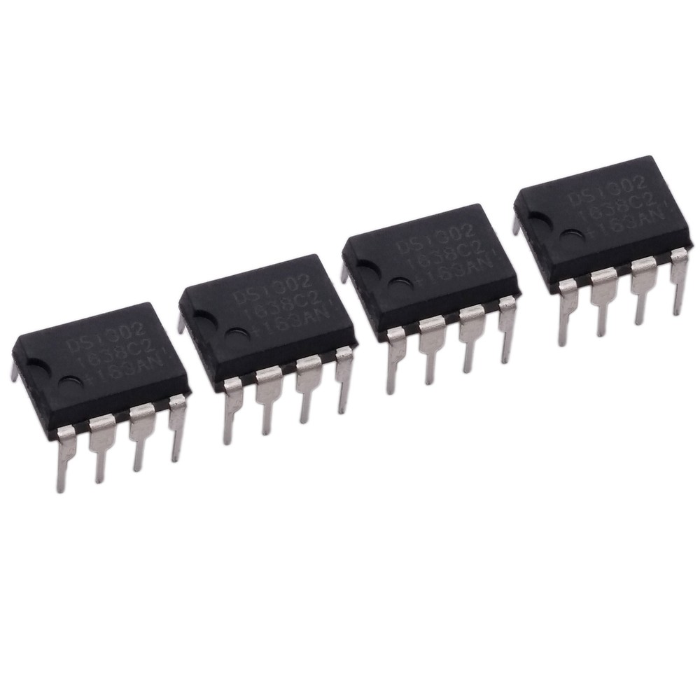 US Stock 20pcs DS1302 DIP-8 3-Wire Real-Time Clock IC