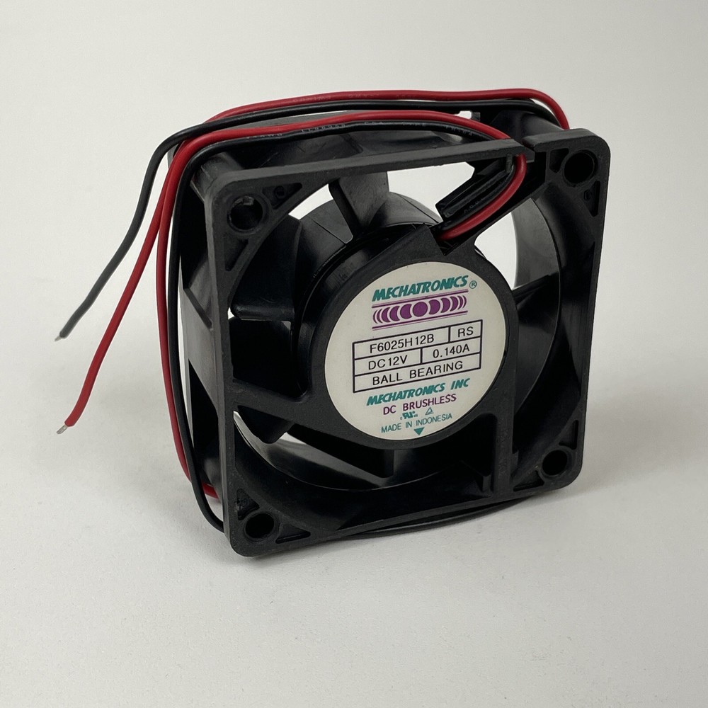 Mechatronics F6025H12B Ball Bearing Fan 12Vdc