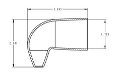SHOP VAC LINE PULLER ATTACHMENT 90 DEGREE TAPER 1/2″, 3/4″, 1″ CONDUIT VACUUM