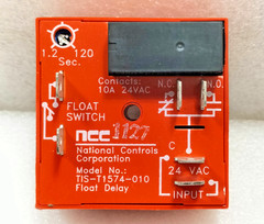 NATIONAL CONTROLS CORPORATION NCC TIS-T1574-010 FLOAT DELAY