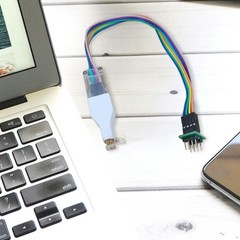 SOP8 150mil Connectors Test Clip Cable 4.4mm Space for EEPROM Flash Programming