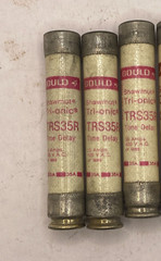 GOULD SHAWMUT TRS35R TRI-ONIC TIME DELAY FUSE 600VAC 35 AMP LOT OF 3🔔