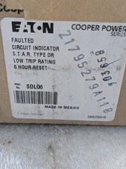Eaton Cooper Power SDLO6 Faulted Circuit Indicator LED Power Distribution