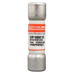 Mersen EP HP10M15, 1000 VDC, 15 A, Ferrule, Class gPV, Photovoltaic Fuse, 1pc