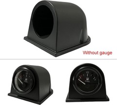Universal Single Hole Dash Gauge Pod Holder for 2″ 52mm Console Size: 1 hole