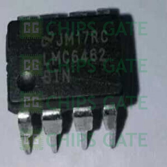 1PCS LMC6462BIN IC OPAMP GP 50KHZ RRO 8DIP TI