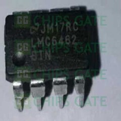 1PCS LMC6462BIN IC OPAMP GP 50KHZ RRO 8DIP TI