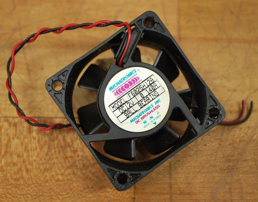 Mechatronics F6025H12B Ball Bearing Fan 12Vdc – USED