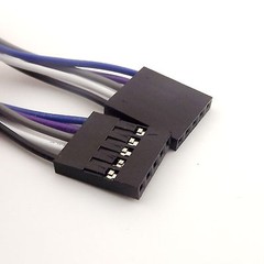 10x 5P-5Pin Dupont Wire Female to Female Cable Line 2.54mm For Arduino 30cm 1ft