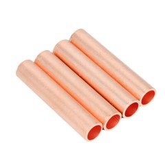 Copper Tube Butt Splice Wiring Joint Connecting Pipe Copper Tube Crimp Terminal