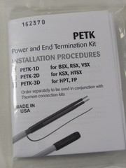 THERMON PETK-1D Heat Trace & End Termination Kit for BSX RSX VSX 162370 NEW USA