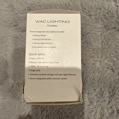 WAC LIGHTING EN-D24100-120-R COMBO LED DRIVER + DIMMER COMBO, 24VDC, 100W