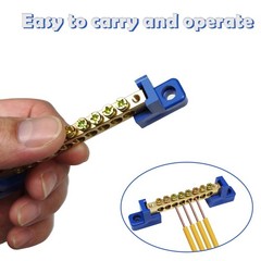 4PCS Grounding Bus Bar 10 Positions Electrical Ground 10