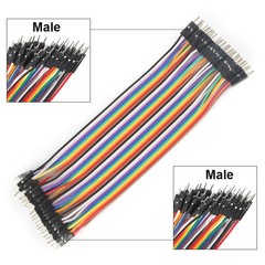 40 Pin Dupont Cables F-F, M-M, M-F Jumper Breadboard Wire GPIO Ribbon Pi Arduino