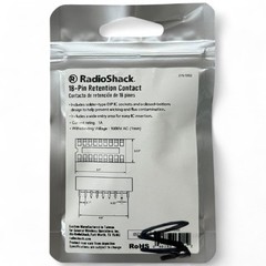 Radio Shack #276-1992 18 PIN Retention Contact IC Socket Low Profile – NEW