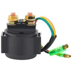 Solenoid Relay Honda TRX250 FOURTRAX 1997-2008 Black Rubber 12V