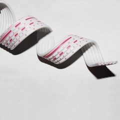 UL2468 Flat Ribbon Cable Wire 24AWG 26AWG Red-White Blue-White 6P 8P 9P 10P 12P