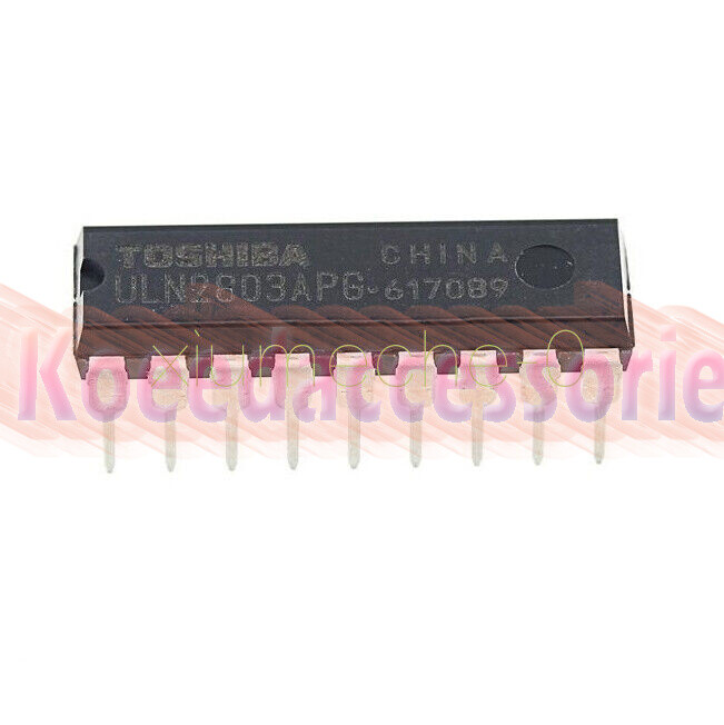10Pcs ULN2803A ULN2803 2803 TRANSISTOR ARRAY-8 NPN IC.