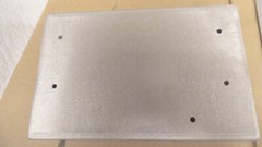 Aluminum electrical enclosure, vented, 8-1/2″ x 5-1/2″ x 2-1/2″, nos