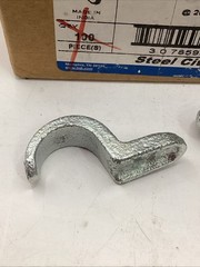 SteelCity HS401 Galv. Malleable Iron Pipe Straps For 1/2” Rigid Conduit Qty 100