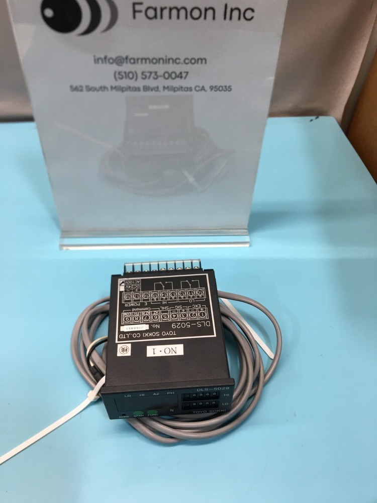 Toyo Sokki DLS-5029 Digital Indicator, 189098