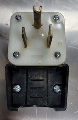 Leviton 9650-P 2P Angle Plug 6-50P