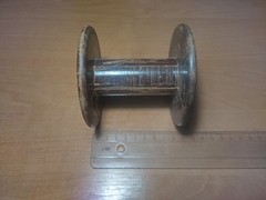 Vintage reel for wire USSR