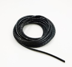 16ft Electric Wire Organizer Spiral Conduit Protective Wrap Sleeve Flexible Tube