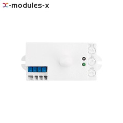 DC12-24V AC110-240V 5.8GHz Microwave Radar Sensor Body Motion HF Detector Switch