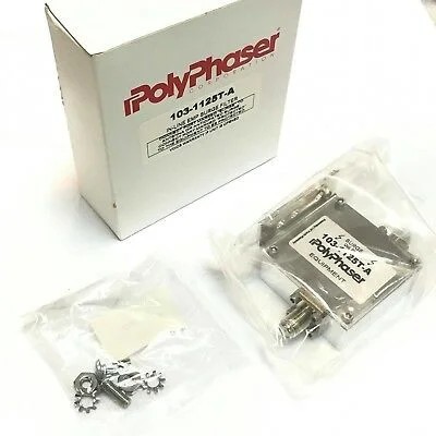 850-2400MHZ 75OHM F TYPE EMP Protector Surge Arrester Polyphaser 103-1125T-A