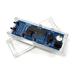 DIY Electronic LED Clock Kit Digital Alarm Time Display Microcontroller Project