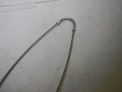 Daniel Woodhead 1-1/4″ x 1.49″ Tinned Bronze Single Loop Support Grip 35034