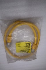 NEW TURCK RYM RKM 46-1M/ U-23083 DOUBLE ENDED CORDSET STOCK H720A