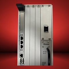 GE Fanuc VMIC VME 6U 6-Slot Chassis w/ cPWR-1500A PSU & CPU Card TESTED