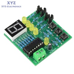 DC 5V DIY LED Decoding Display Electronic Parts DIY PCB Soldering Practice Kit