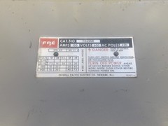 FPE P/N: 1136SNR 100AMPS 600 VOLTS 4SN AC POLES DISCONNECT SWITCH