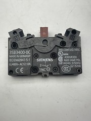 SIEMENS 3SB3400-0C CONTACT BLOCK NSNP