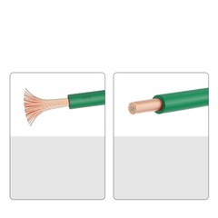 Single Core Wire Pure Copper Electronic Wire PVC Flexible Wire 0.3/0.5/0.75mm²