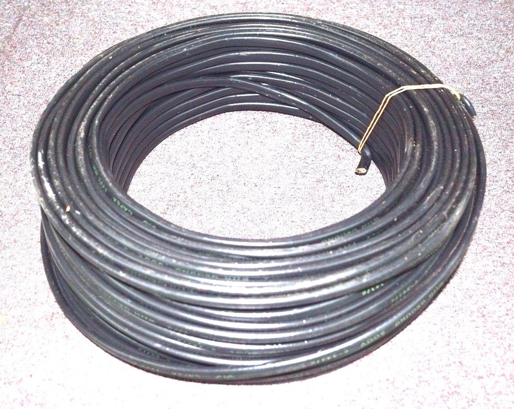 CAPEX Cable Wire 250′ 12/2 NM ROMEX Cable with Ground BLACK CU NOS NEW W1204