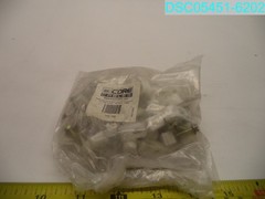 QTY=100: 292 Core Cables Clips Single Coax/Ethernet With 1/2″ Screws
