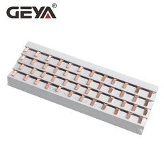 GEYA PIN TYPE Fork Type Copper Busbar for Distribution Box Circuit breaker MCB