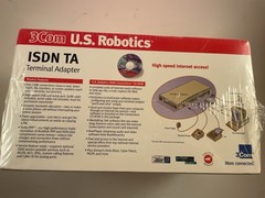 3COM US ROBOTICS ISDN TA Terminal Adapter USB Sealed New Old Stock