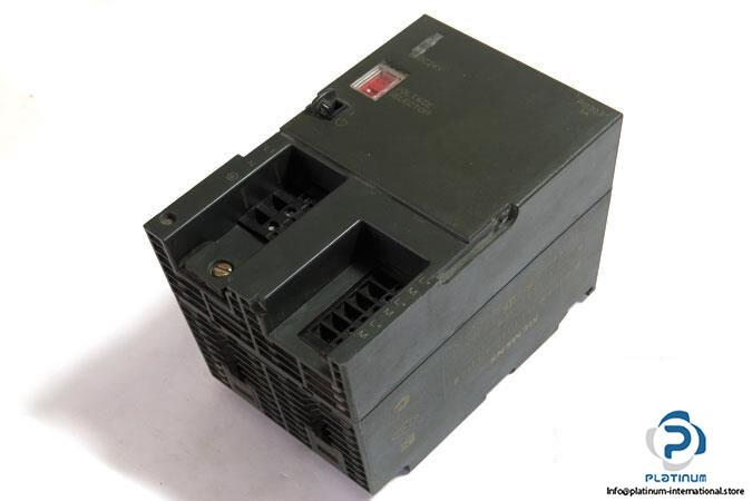 SIEMENS 6ES7 307-1EA00-0AA0 POWER SUPPLY