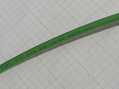 Kalas Wire #16awg MTW/AWM UL-1015/1230 Hook-Up/Lead Wire 105C/600V Green /100ft