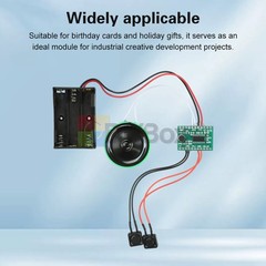 Dual-Button Recording Module 60-sec Voice Recorder DIY Electronic Greeting Card