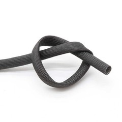 1-20mm Black Silicone Fiber Glass Tube Wire Cable Insulating High Temp Sleeving