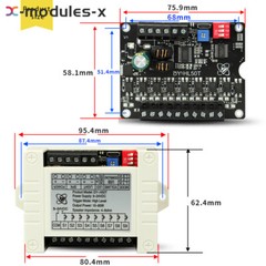 DC9-24V 60W Voice Broadcast Module one-on-one MP3 Prompt Trigger Board