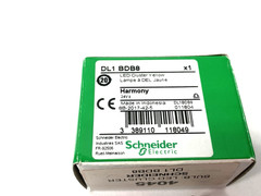 Schneider Electric DL1 BDB8 Harmony LED Cluster Lamp Bulb, Yellow, 24V