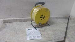 Lumapro 22M975 100 Ft Length 120VAC 13 Max Amps Yellow Extension Cord Reel