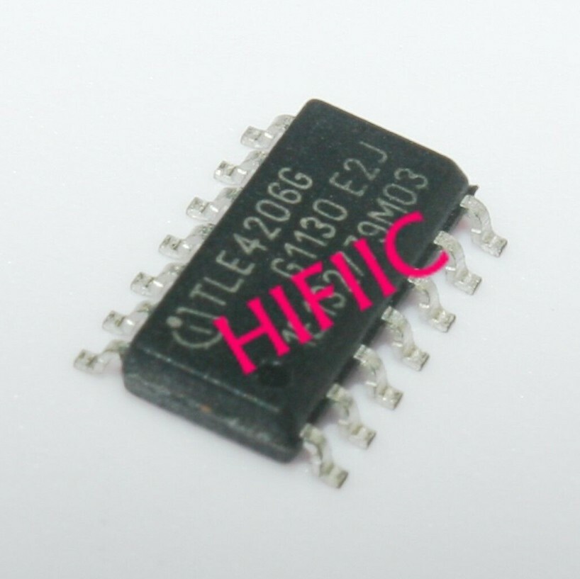 1PCS/5PCS TLE4206G 1-A DC Motor Driver for Servo Driver Applications SOP14